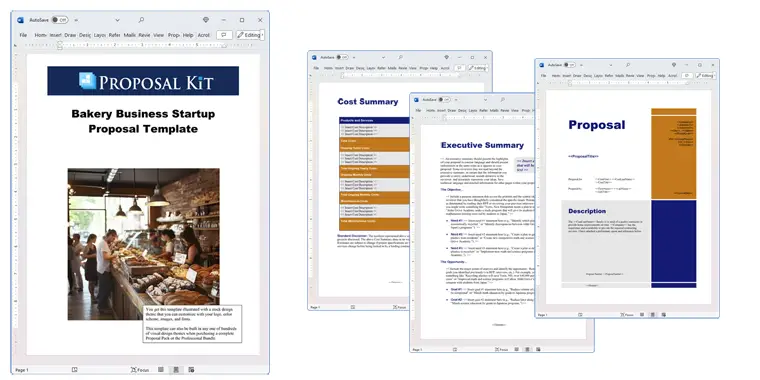 Proposal Pack for Any Business Screenshot of Pages