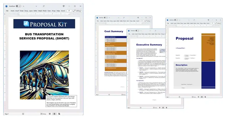 Proposal Pack for Any Business Screenshot of Pages