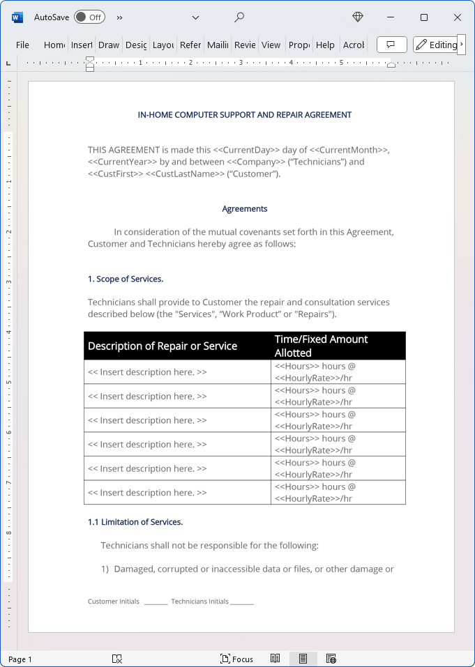 On Site Computer Repair and Support (long)