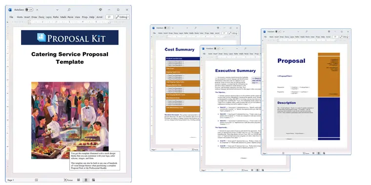 Proposal Pack for Any Business Screenshot of Pages