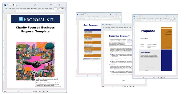 Proposal Pack for Any Business Screenshot of Pages
