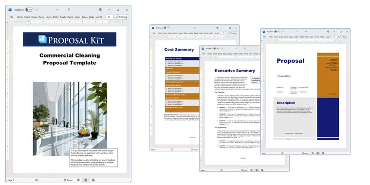 Proposal Pack for Any Business Screenshot of Pages