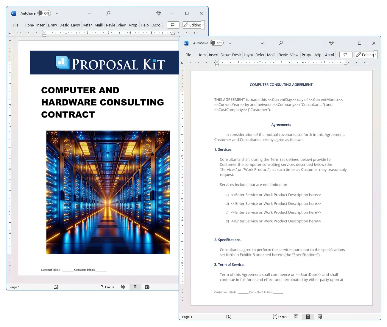 Computer and Hardware Consulting Contract Concepts