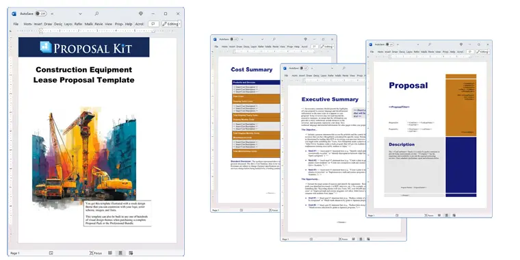 Proposal Pack for Any Business Screenshot of Pages