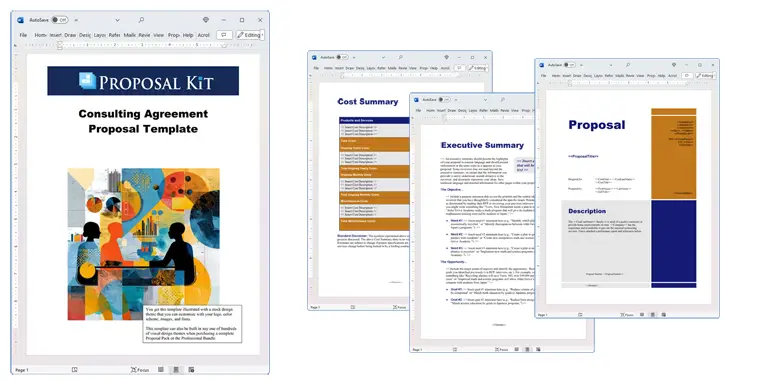 Proposal Pack for Any Business Screenshot of Pages