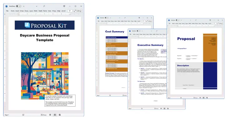 Proposal Pack for Any Business Screenshot of Pages