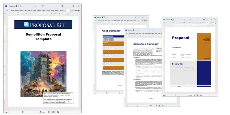 Proposal Pack for Any Business Screenshot of Pages