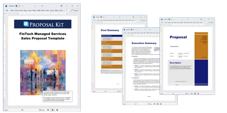 Proposal Pack for Any Business Screenshot of Pages