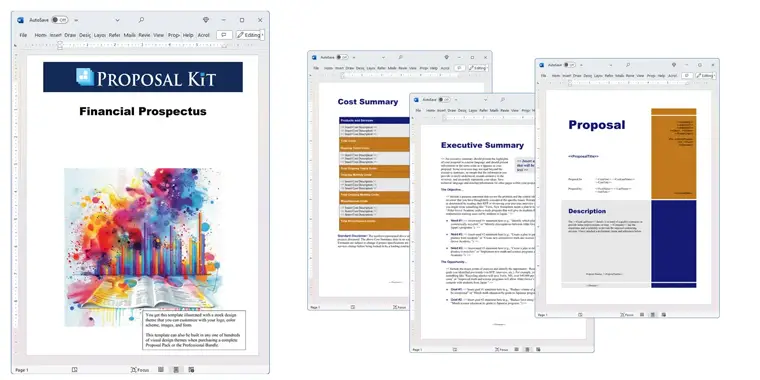 Proposal Pack for Any Business Screenshot of Pages