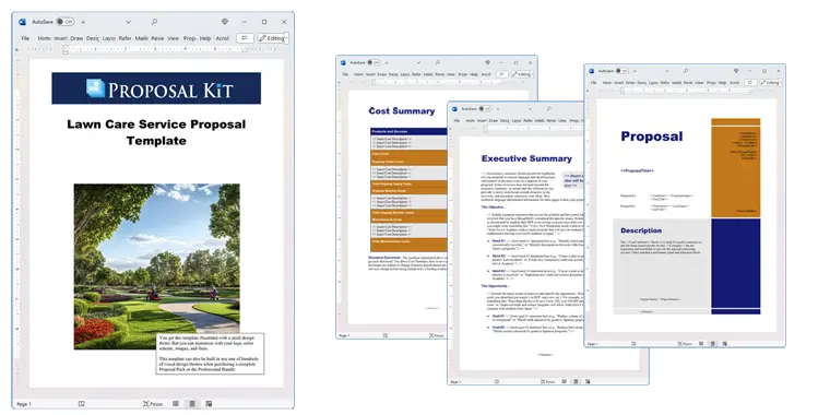 Proposal Pack for Any Business Screenshot of Pages