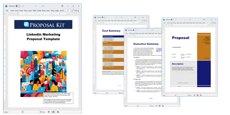 Proposal Pack for Any Business Screenshot of Pages