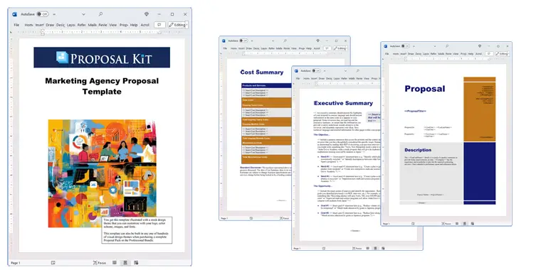 Proposal Pack for Any Business Screenshot of Pages