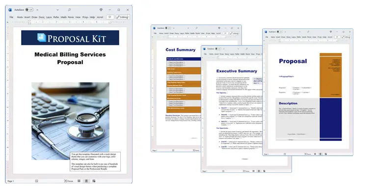 Proposal Pack for Any Business Screenshot of Pages