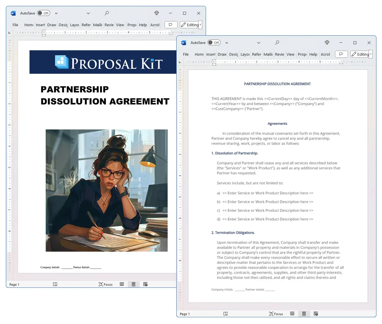 Partnership Dissolution Agreement Concepts