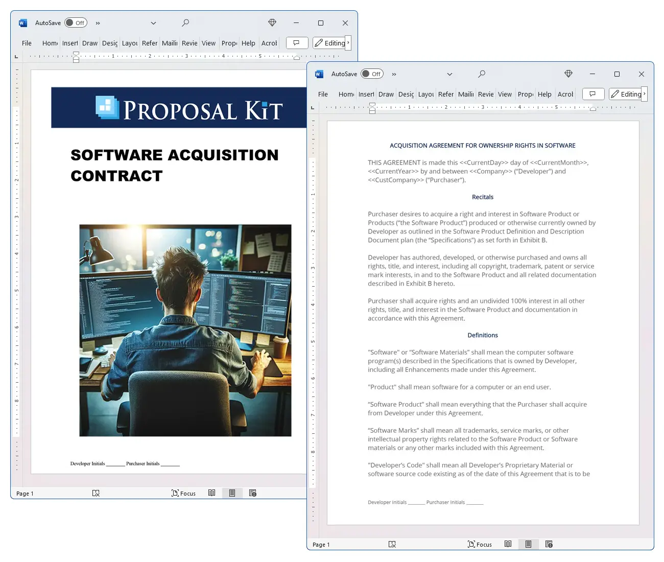 Software Acquisition Contract