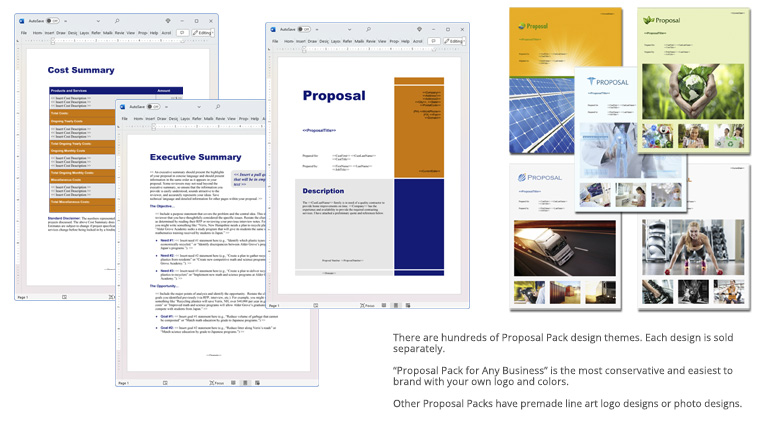 Proposal Pack for Any Business Screenshot of Pages