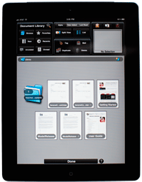 Signing an Proposal Kit Contract on the iPad