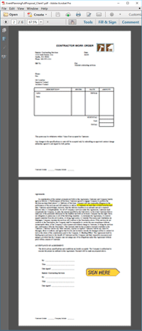 Editing a Proposal Kit Contract for use on the iPad Editing a Proposal Kit Contract for use on the iPad