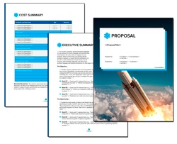 Business Proposal Software and Templates Aerospace #4
