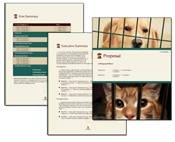 Business Proposal Software and Templates Animals #6