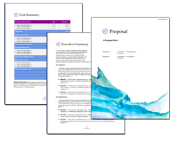 Business Proposal Software and Templates Artsy #9
