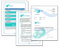 Business Proposal Software and Templates Bubbles #1