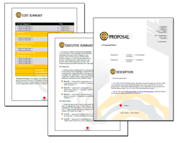 Business Proposal Software and Templates Bullseye #2