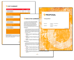 Business Proposal Software and Templates Bullseye #4