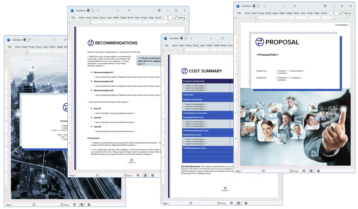 Illustration of Proposal Pack Communication #4