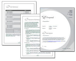 Business Proposal Software and Templates Concepts #13