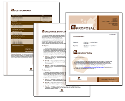 Business Proposal Software and Templates Construction #3