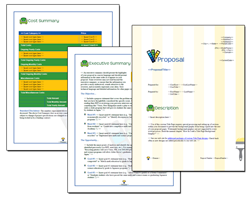 Business Proposal Software and Templates Decorator #1