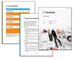 Business Proposal Software and Templates Electrical #4