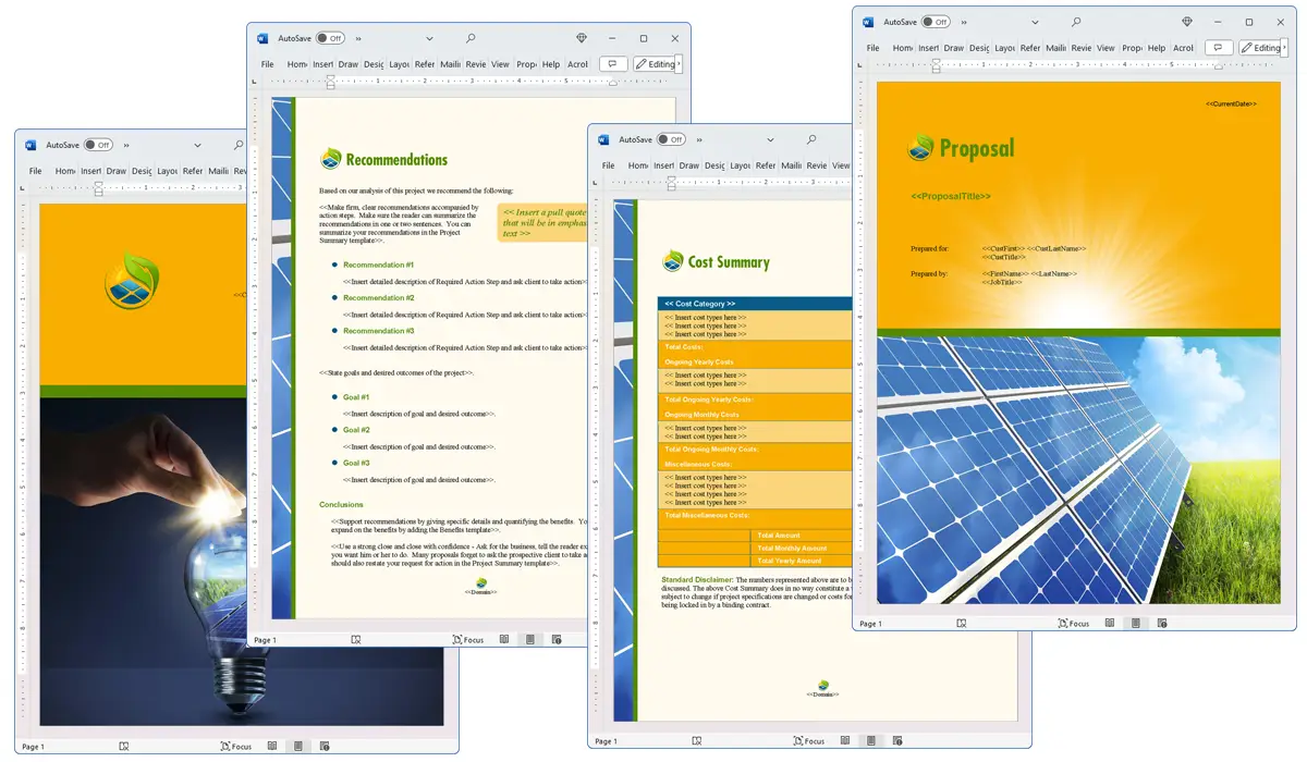 Illustration of Proposal Pack Energy #9