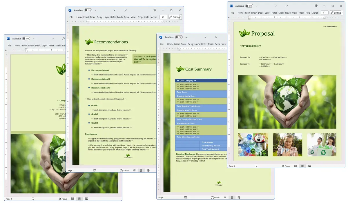 Illustration of Proposal Pack Environmental #4