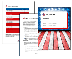 Business Proposal Software and Templates Flag #7