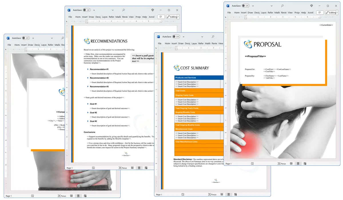 Illustration of Proposal Pack Healthcare #6