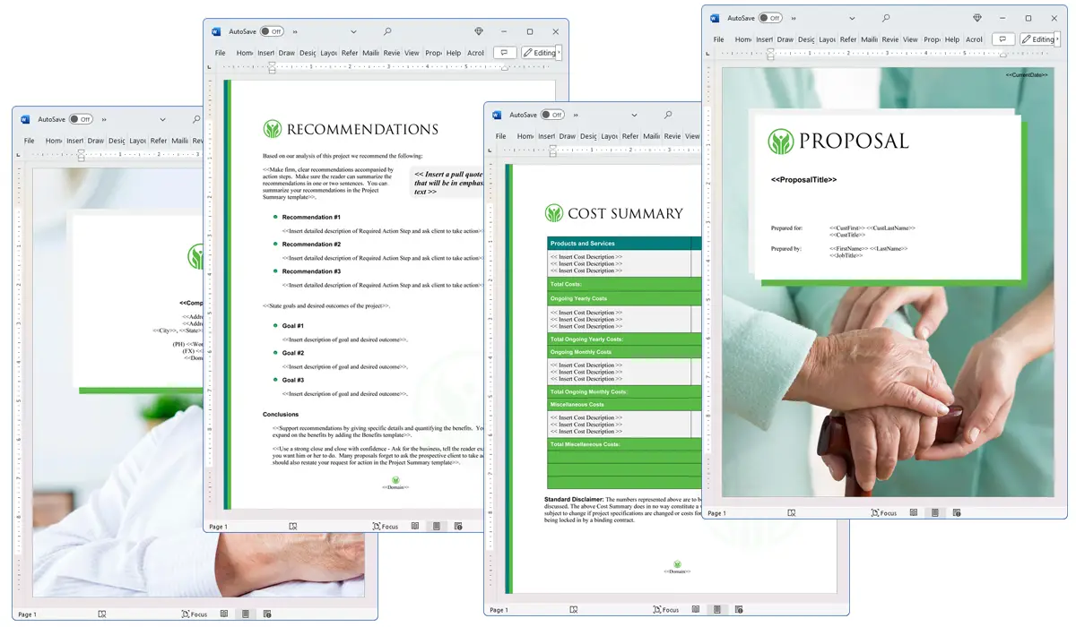 Illustration of Proposal Pack Healthcare #7