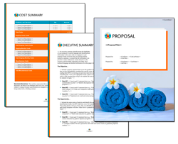 Business Proposal Software and Templates Hospitality #3