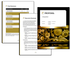 Business Proposal Software and Templates Industrial #4