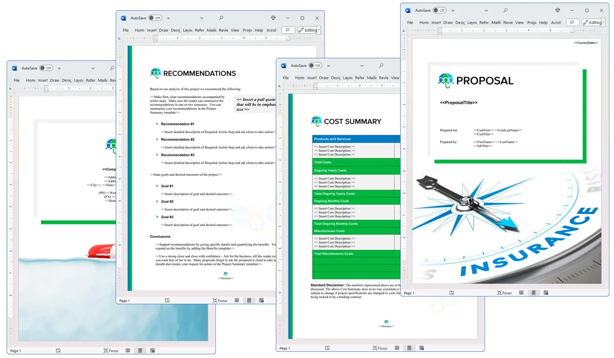 Illustration of Proposal Pack Insurance #2