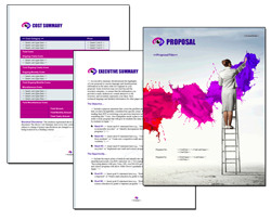 Business Proposal Software and Templates Marketing #1