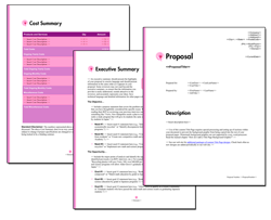 Business Proposal Software and Templates Minimalist #10