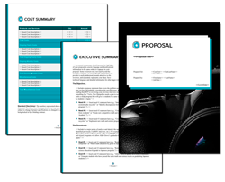 Business Proposal Software and Templates Photography #7