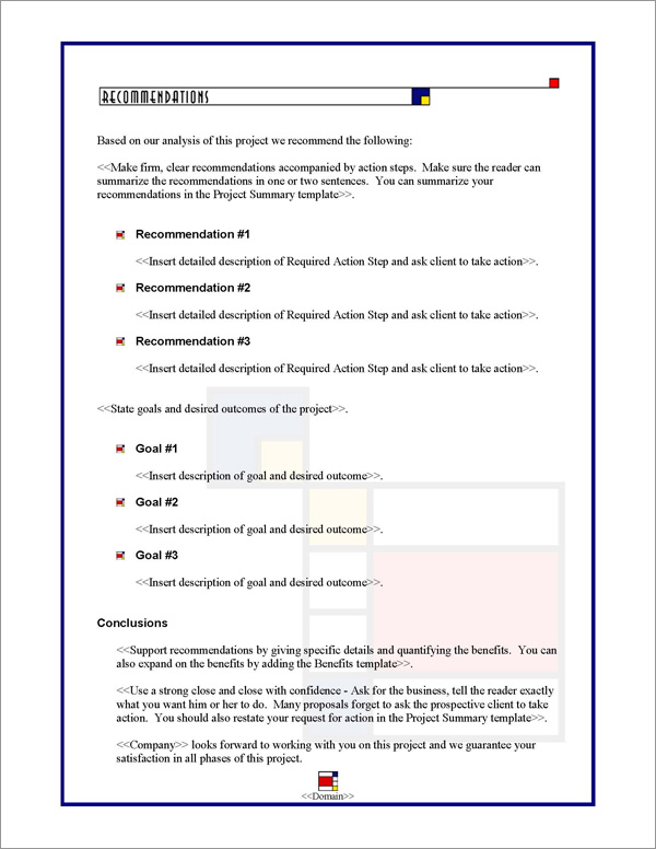 Proposal Pack Artsy #2 Recommendations Page Proposal Pack Artsy #2 Recommendations Page