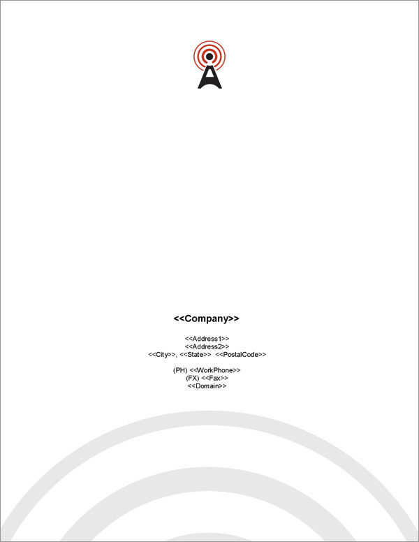 Proposal Pack Telecom #1 Back Page