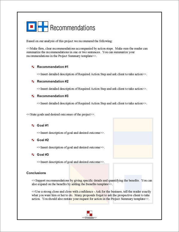 Proposal Pack Symbols #2 Recommendations Page Proposal Pack Symbols #2 Recommendations Page