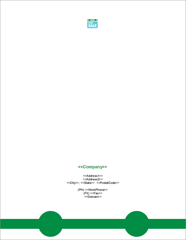 Proposal Pack Real Estate #3 Back Page