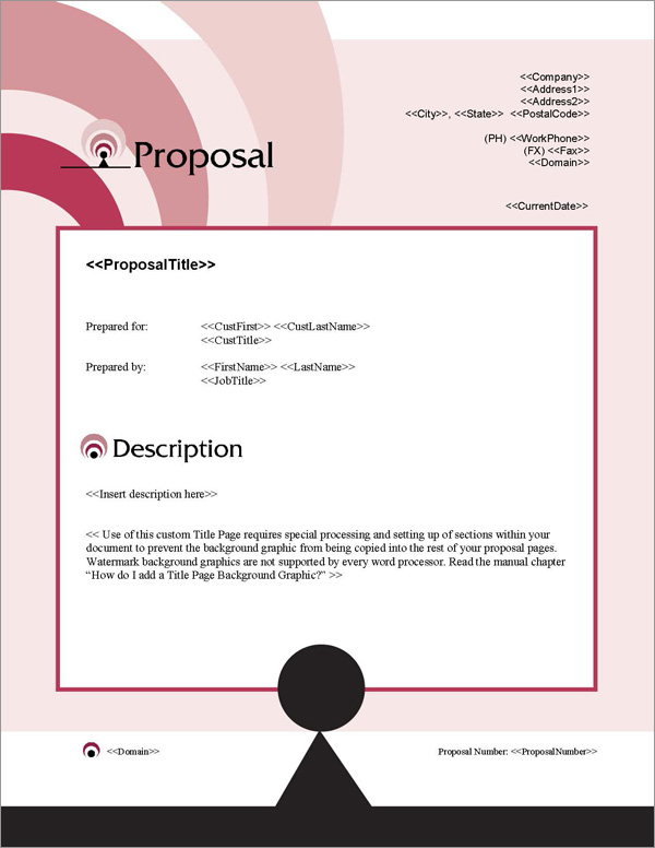 Proposal Pack Wireless #2 Title Page