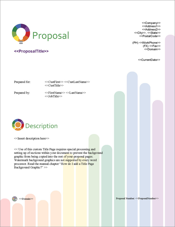 Proposal Pack Decorator #2 Title Page